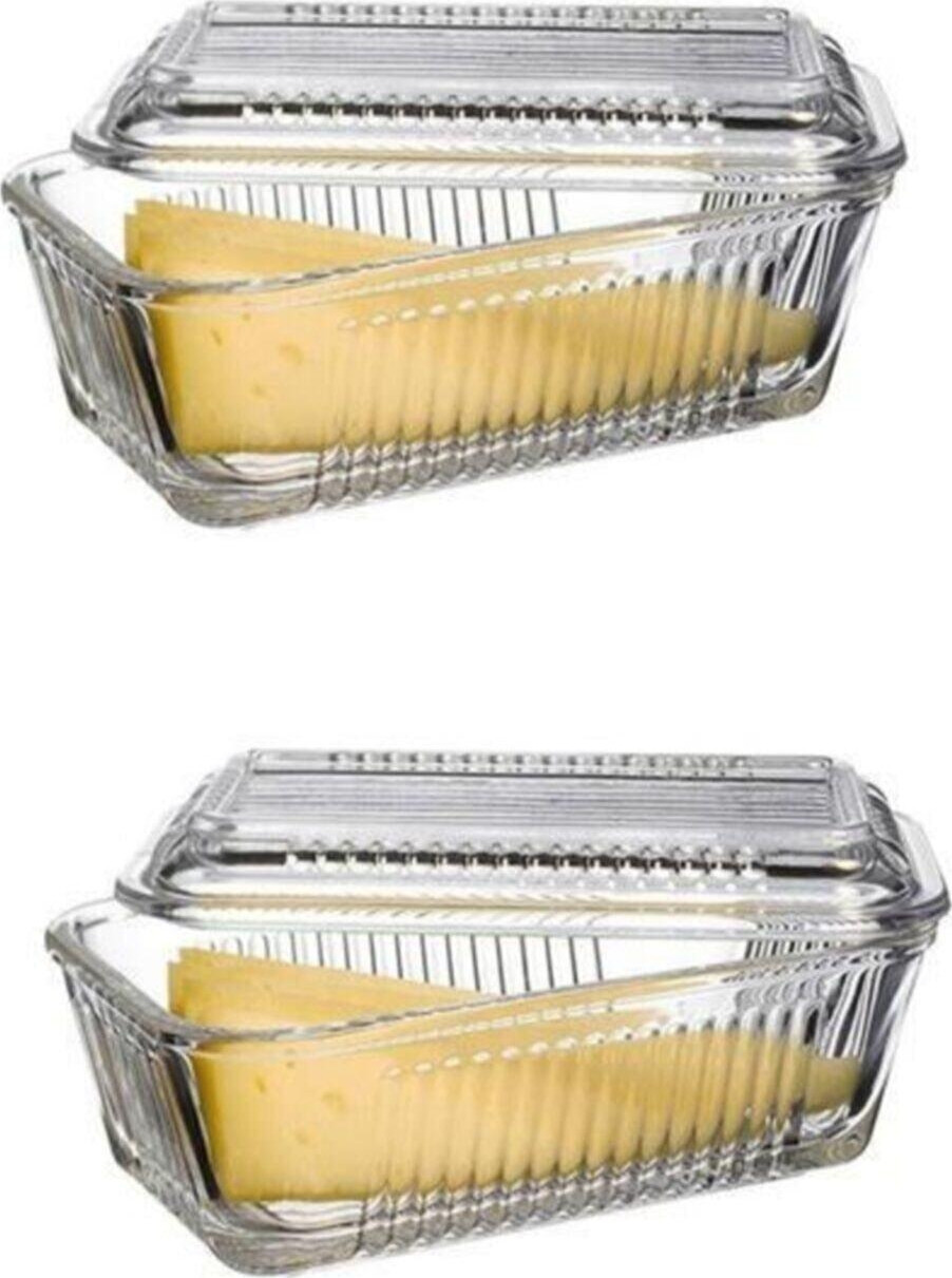Paşabahçe frigo kapaklı kahvaltılık - tereyağlık peynirlik