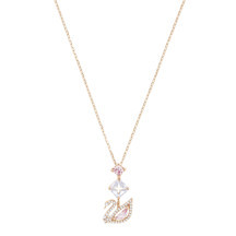 5473024 Swarovski Kolye Dazzling Swan:Necklace Y Czmo/Ros - Image 1