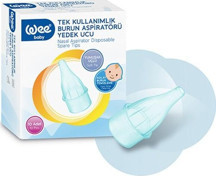 Wee Baby Tek Kullanımlık Burun Aspiratörü Yedek Ucu 10 Adet 163 - Image 1
