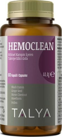 Talya HEMOCLEAN | Bitkisel Karışım İçeren Takviye Edici Gıda - 60 Kapsül - Image 1