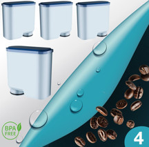 Pure Kafe PH012 - Philips Saeco Aquaclean için 4 Adet Kahve Makinesi Su Filtresi - Image 1