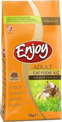 Enjoy Renkli Taneli Tavuklu 15 kg Yetişkin Kedi Maması - Image 1