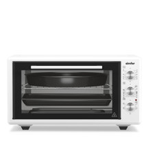 Simfer 4546 Beyaz 45 LT Turbo Fan Mini/Midi Fırın - 6 Fonksiyon, Yoğurt Yapma & Buz Çözme Özellikli - Image 1