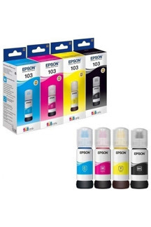 Epson 103 L3250 4 Renk Mürekkep Kartuş Takımı 65Ml *4 A3679 - Image 1
