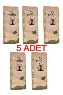 Majo Tavşan Hamster Ginepig Ve Kemirgen Tozsuz Çam Talaşı 5 Adet 15lt Sıkıştırılmış Paket - Image 1