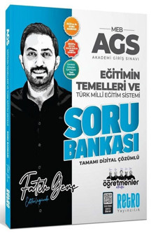 Retro 2026 MEB-AGS Eğitimin Temelleri ve Türk Milli Eğitim Sistemi Öğretmenler Ekibi Soru Bankası Çözümlü - Fatih Genç R - Retro Yayıncılık - Image 1