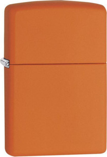 Zippo Çakmak Regular Orange Matte 231-000219 - Image 1