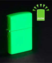 Zippo Reg Glow In The Dark Matte Çakmak - Image 1
