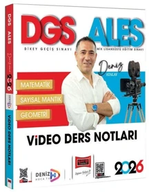 Yargı 2026 DGS ALES Matematik Sayısal Mantık Geometri Video Ders Notları - Deniz Atalay Yargı Yayınl - Yargı Yayınları - Image 1