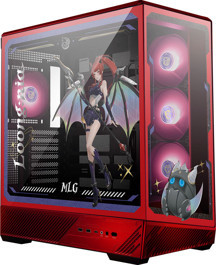 MSI MAG PANO 130R MLG EDITION Bilgisayar Kasası 3X120MM ARGB 1X120MM ARGB FAN ATX PANORAMİK GAMİNG - Image 1