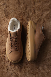 Lufian Zenya Kadın Sneaker Ayakkabı Deve Tüyü - Image 1