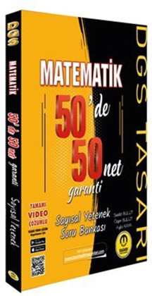 DGS Matematik 50'de 50 Net Garanti Soru Bankası - Tasarı Akademi - Image 1