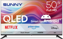 SUNNY SN50QFPRL-A14S 50'' FRLS FHD PERLA AND. SMART QLED SİYAH - Image 1