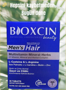 Bioxcin Beauty Men's Hair 30 tablets - Image 1