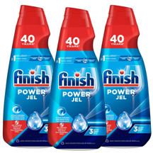 Finish Hepsi Bir Arada Konsantre 1000 ml 3 lü Bulaşık Jel Deterjanı - Image 1