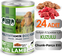 Dr.Diyor Dr. Diyor Kuzu Etli Yetişkin Köpek Maması 24 Adet - Image 1