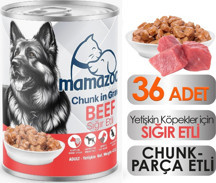 Mamazoone Biftekli Yetişkin Köpek Maması 36 Adet - Image 1