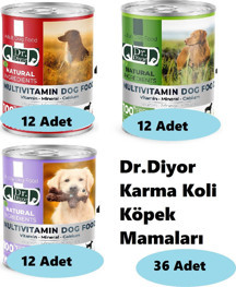 Dr.Diyor Köpek Maması Karma Koli 36 Adet 01 - Image 1