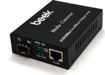Beek Gigabit Ethernet to Gigabit SFP Media Converter 10/100/1000Base-T to 1000Base-Fx - Image 1