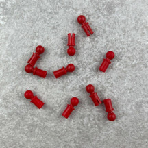 LEGO Technic Moc Custom Aksesuar Mindstorms Kırmızı Toplu Pin Towball - Image 1