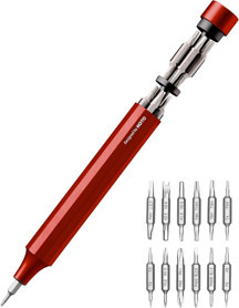 Fixonic Hoto QWLSD004 24'ü 1 Arada Hassas Kalem Tip Tornavida Seti Turuncu Renk - Image 1