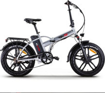 Rks Rsııı Pro X Elektrikli Bisiklet Katlanır 20 Jant Md Gri Silver - Image 1