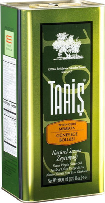 Tariş Güney Ege Bölgesi Naturel Sızma Zeytinyağı 5 Lt. Teneke - Image 1