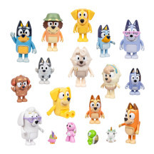 Neco Toys Bluey Ultimate Aile ve Arkadaş Figür Set 18'li 19116 - Image 1
