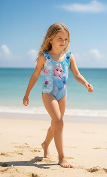 Cgboutiquestylekids Cg Kids Frozen Elsa Desenli Mayo - Image 1