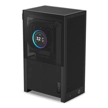 NZXT H2 FLOW Mini-ITX CI-H21FB-01 Siyah Gaming (Oyuncu) Kasa - Image 1
