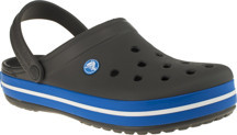 Crocs 11016 G Crocband Siyah-Mavi Unisex Terlik - Image 1