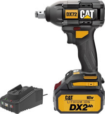 CAT DX72BC 18Volt/2.0Ah Li-ion Tek Akülü Şarjlı 350Nm Kömürsüz Profesyonel Somun Sıkma - Image 1