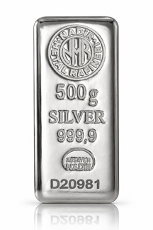 500 Gram Külçe Gümüş - Image 1