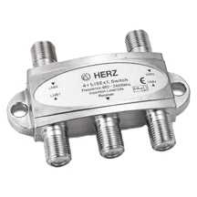 Herz 4X1 950-2400Mhz 3Db Diseqc Switch Uydu Birleştirici - Image 1