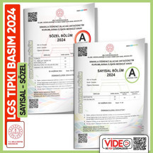2024 LGS MEB Birebir Tıpkı Basım Çıkmış Soru Say-Söz Kitapçıkları (Video Çözümlü Türkiye Geneli) - Karakutu Yayınları - Image 1