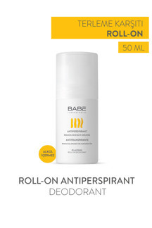 Babe Laboratorios Roll-On Antiperspirant Deodorant 50ml - Terleme Karşıtı Roll-On - Image 1