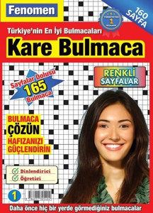 Fenomen Kare Bulmaca 1 - Maxı Yayıncılık - Image 1
