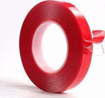 Çift Taraflı Bant 10 Mm X 5 Metre Süper Güçlü Montaj Bandı (Şeffaf) - Image 1
