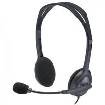 Logıtech H111, 981-000593, 3,5mm Jac, Çağrı Merkezi, Ofis, Toplantı, Konuşmacı Tipi, Microfonlu Kula - Image 1