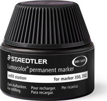Staedtler 488 50-9 Lumocolor Parmanent Markör Mürekkep Siyah - Image 1