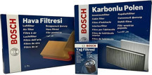 Bosch Ford Fiesta 1.4 Tdcı E4 Filtre Bakım Seti 2002-2011 3Fk Hava-Yağ-Karbonlu Polen - Image 1