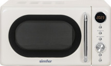 Simfer Sk4605 Retro Krem Dijital Mikrodalga Fırın - Image 1
