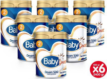 Baby Goat 2 Keçi Sütü Bazlı Devam Sütü 400 gr x 6 Adet - Image 1