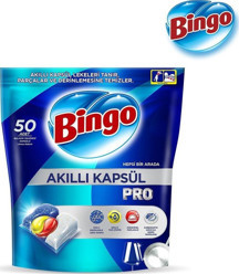 Bingo Akıllı Kapsül Pro Bulaşık Makinesi Deterjanı Tableti 100 lü - Image 1