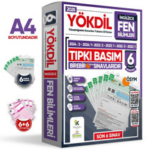 2025 YÖKDİL İngilizce FEN BİLİMLERİ ÖSYM Çıkmış Soru Tıpkı Basım Deneme Paketi 6lı Türkiye Geneli - Karakutu Yayınları - Image 1