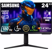 Samsung Odyssey G3 Ls24Dg302Euxuf 24" 1 Ms Full Hd Pivot 180 Hz Oyuncu Monitörü - Image 1