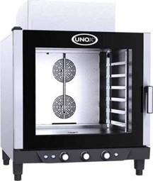 Unox BakerLux Konveksiyonel Fırın - Buharlı - Manuel (6-40x60 tepsi kapasiteli) - Gazlı - XB 613 G - Image 1