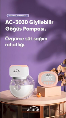 Acura AC-3030 Giyilebilir Göğüs Pompası - Image 1