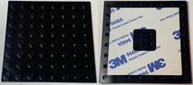 LEGO 6395750 Plate, Modified 8 x 8 with Double-Sided Adhesive Tape on Back - Image 1