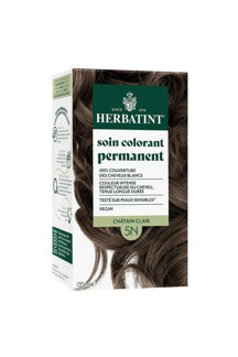 Herbatint Bitkisel Özlü Kalıcı Saç Boyası | Doğal Açık Kestane (Chatain Clair 5N) 170 ml - Image 1